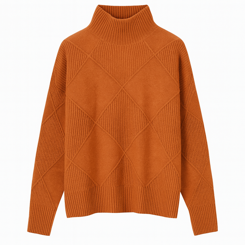 Adelina | Elegant Soft Turtleneck Sweater - Northeart Couture