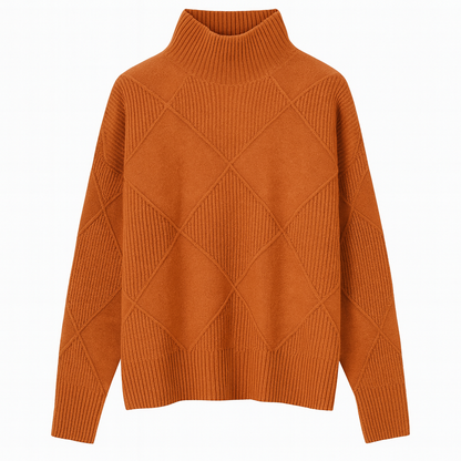 Adelina | Elegant Soft Turtleneck Sweater - Northeart Couture