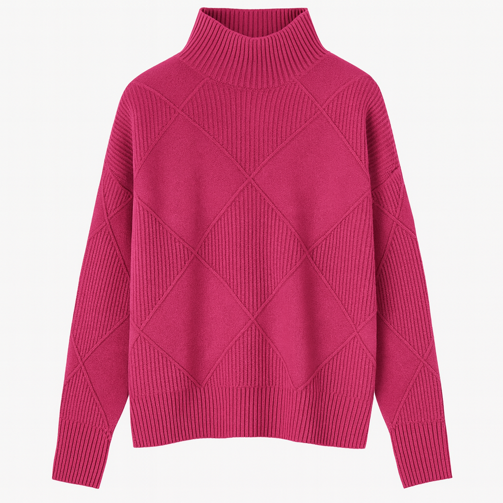 Adelina | Elegant Soft Turtleneck Sweater - Northeart Couture