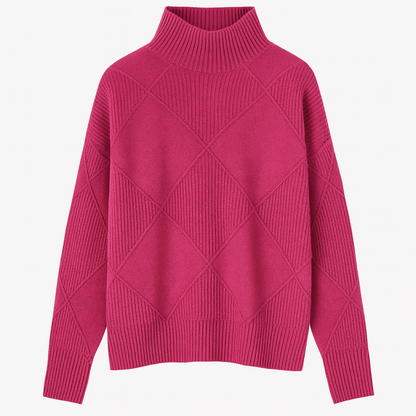 Adelina | Elegant Soft Turtleneck Sweater - Northeart Couture