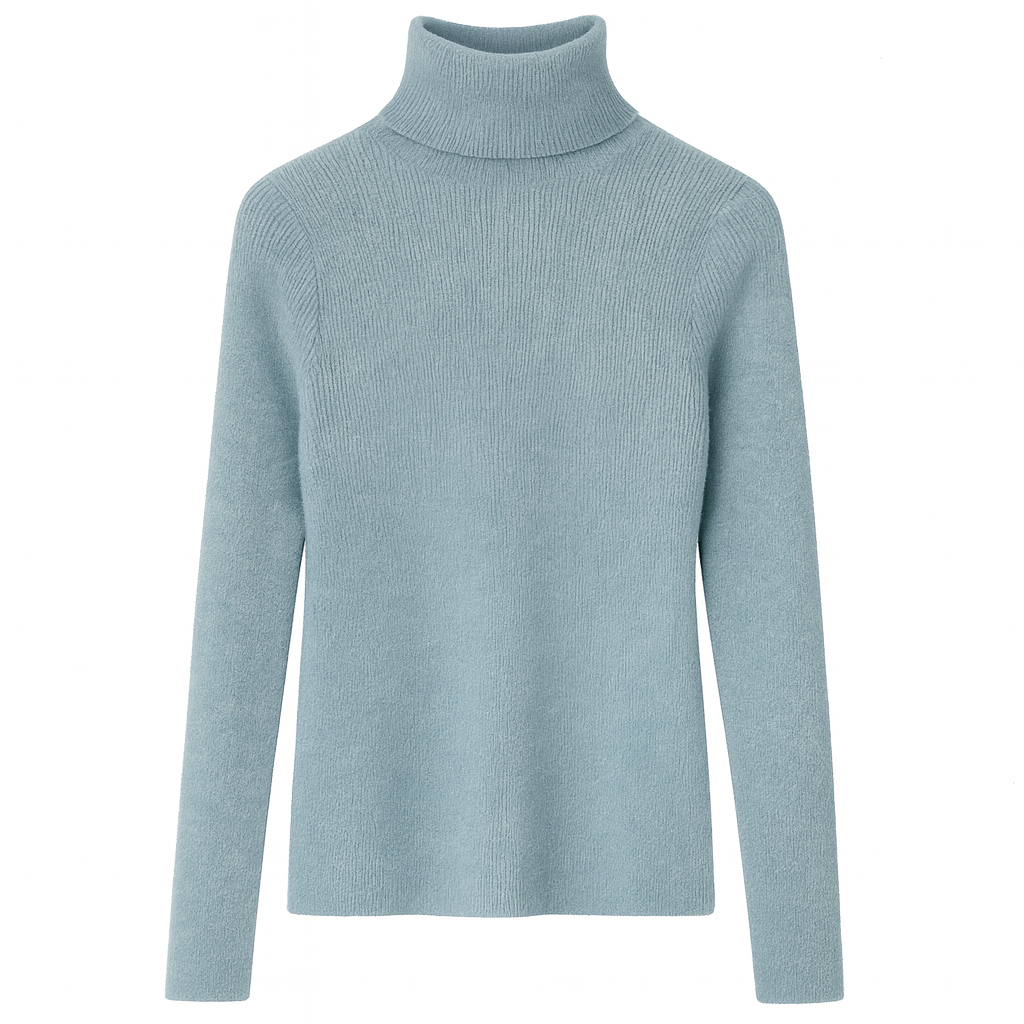 Vivienne | Women Casual Turtleneck Pullover Sweater - Northeart Couture