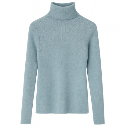 Vivienne | Women Casual Turtleneck Pullover Sweater - Northeart Couture