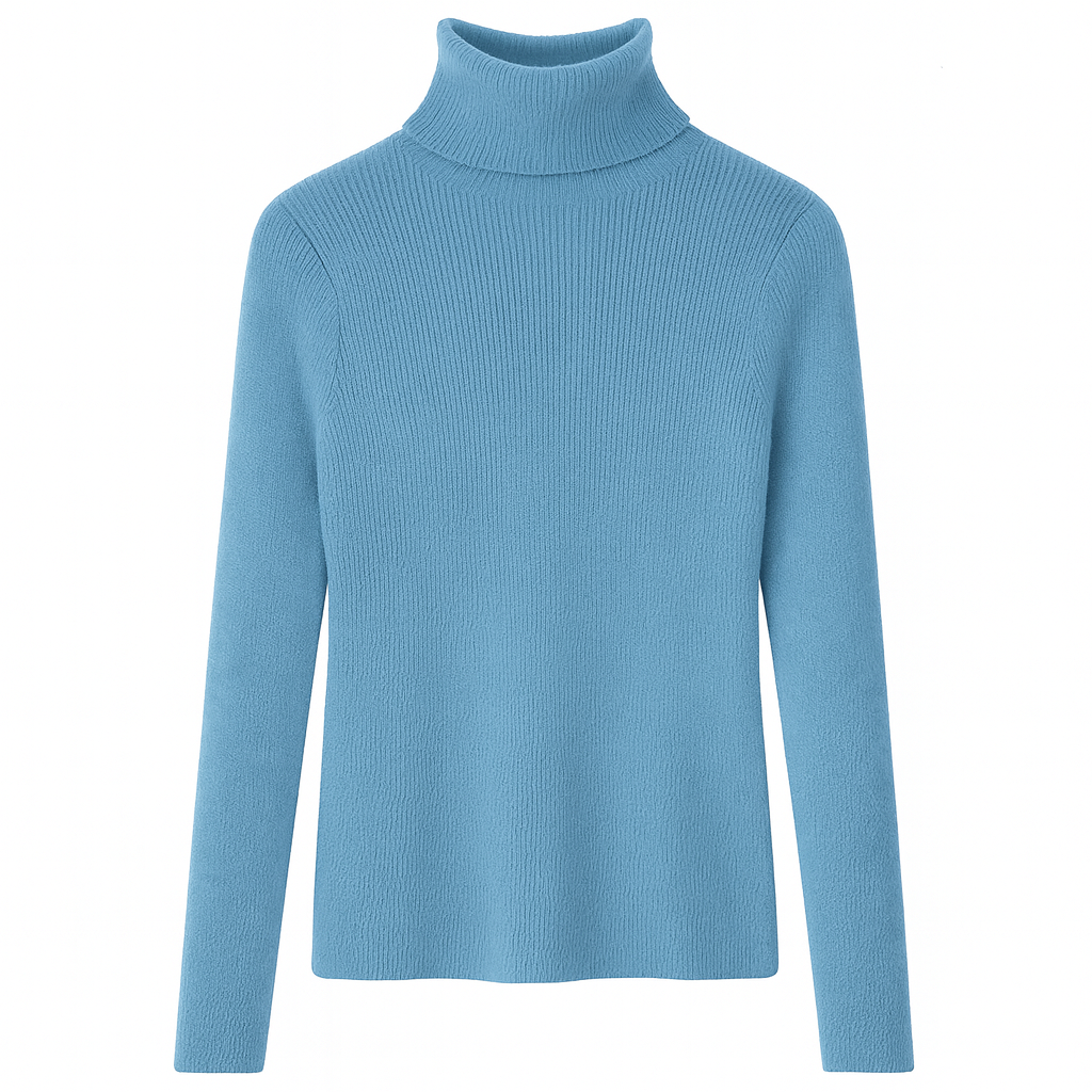 Vivienne | Women Casual Turtleneck Pullover Sweater - Northeart Couture