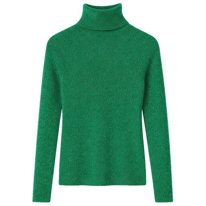 Vivienne | Women Casual Turtleneck Pullover Sweater - Northeart Couture