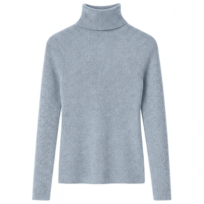 Vivienne | Women Casual Turtleneck Pullover Sweater - Northeart Couture