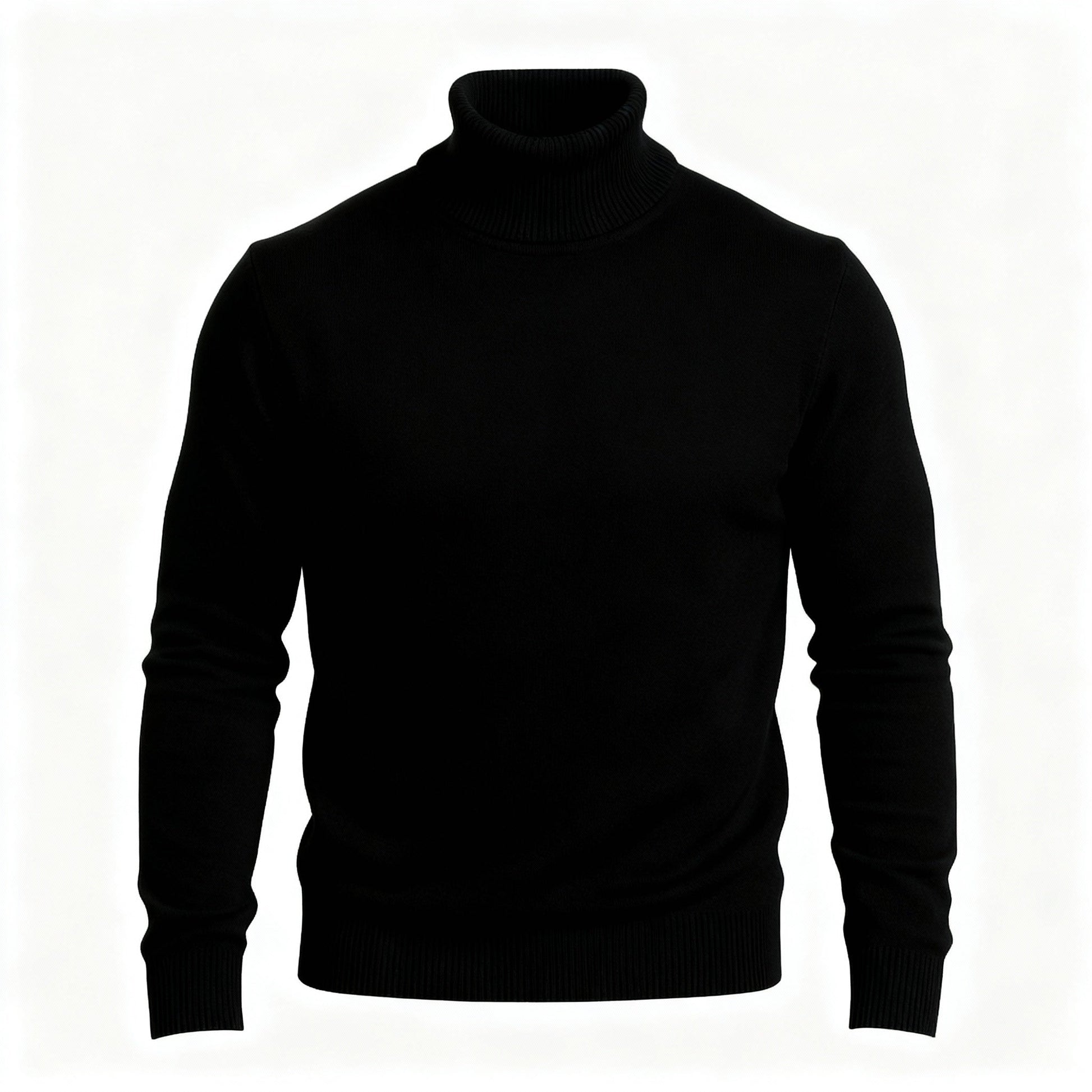 Davidson | Classic Knitted Turtleneck Sweater for Men Timeless Style and Comfort - Northeart Couture