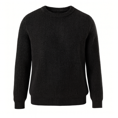 Raphaël | Luxe Crewneck Sweater — Soft Acrylic Knit for Elevated Comfort - Northeart Couture