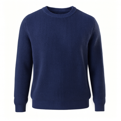 Raphaël | Luxe Crewneck Sweater — Soft Acrylic Knit for Elevated Comfort - Northeart Couture