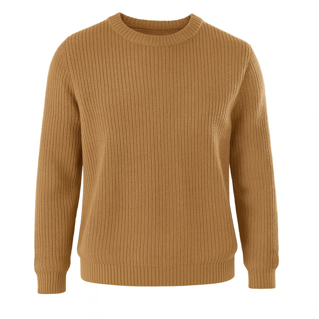 Raphaël | Luxe Crewneck Sweater — Soft Acrylic Knit for Elevated Comfort - Northeart Couture