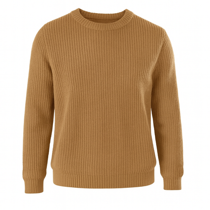 Raphaël | Luxe Crewneck Sweater — Soft Acrylic Knit for Elevated Comfort - Northeart Couture