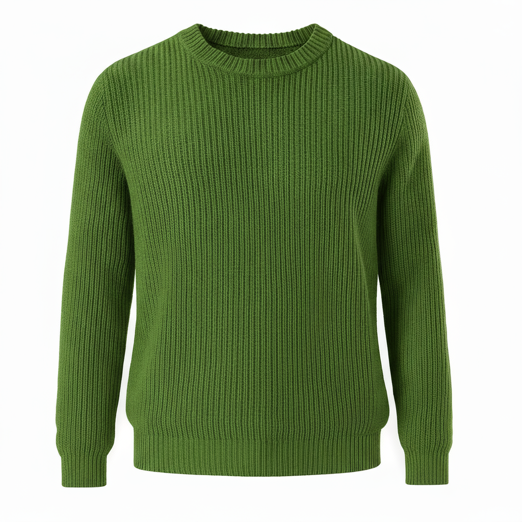 Raphaël | Luxe Crewneck Sweater — Soft Acrylic Knit for Elevated Comfort - Northeart Couture