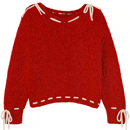 Fiorayne | Casual Semi-Loose Fit Knit Sweater for Women Effortless Elegance for Every Season - Northeart Couture