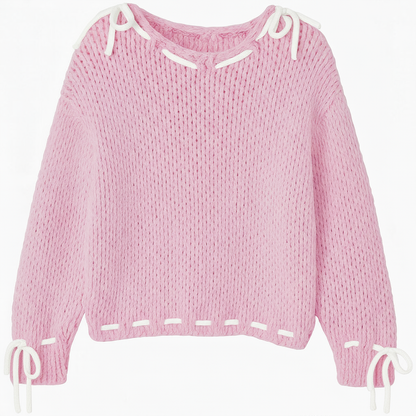 Fiorayne | Casual Semi-Loose Fit Knit Sweater for Women Effortless Elegance for Every Season - Northeart Couture