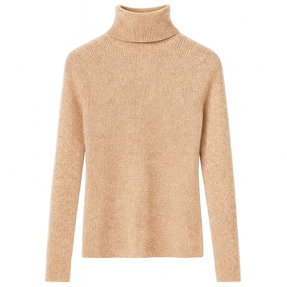 Vivienne | Women Casual Turtleneck Pullover Sweater - Northeart Couture