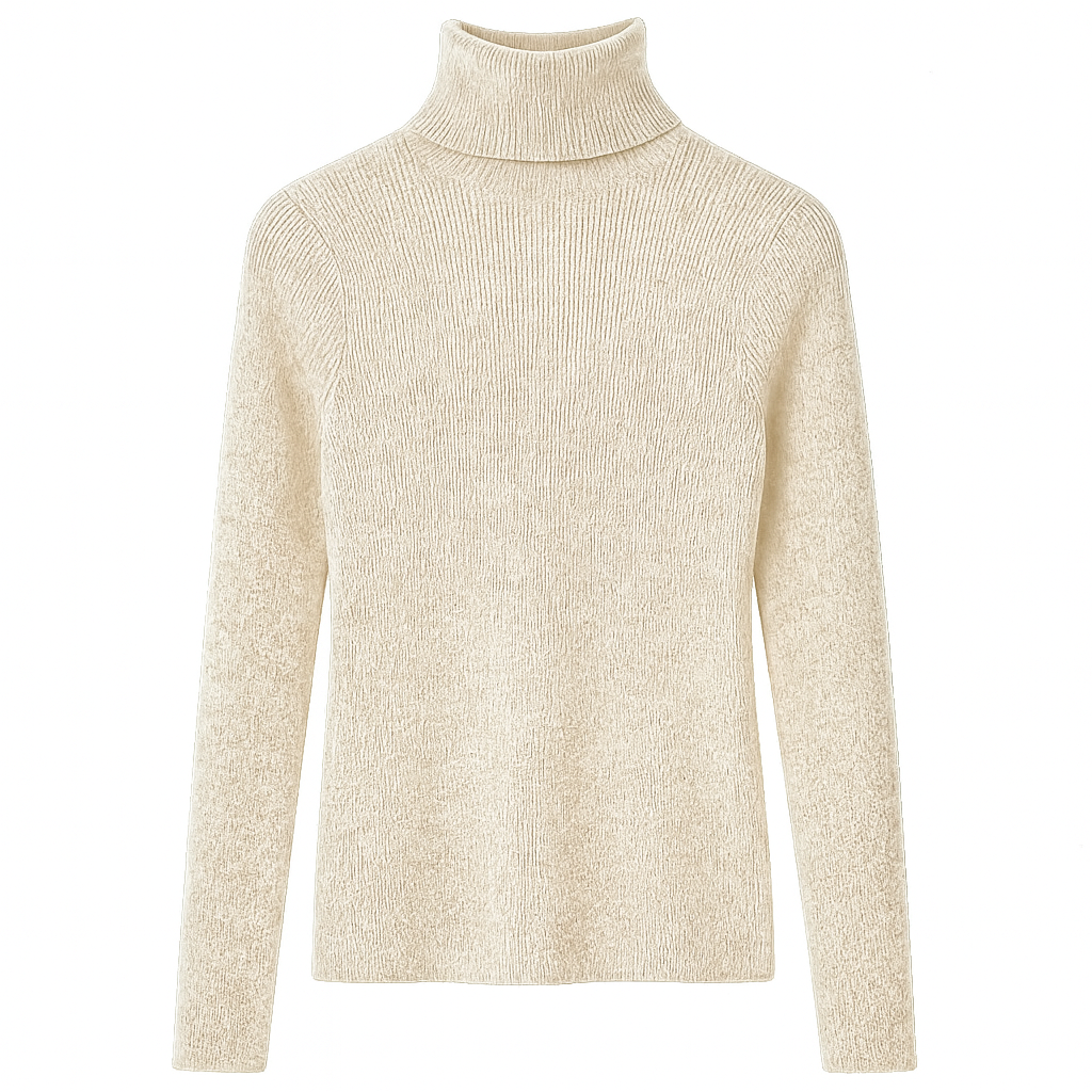 Vivienne | Women Casual Turtleneck Pullover Sweater - Northeart Couture