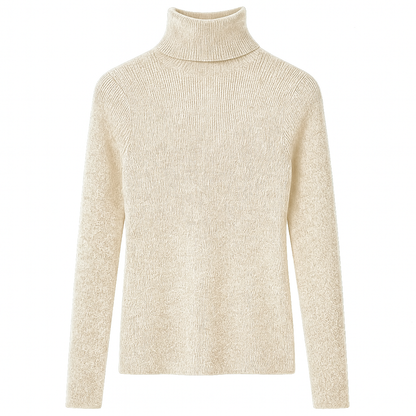 Vivienne | Women Casual Turtleneck Pullover Sweater - Northeart Couture