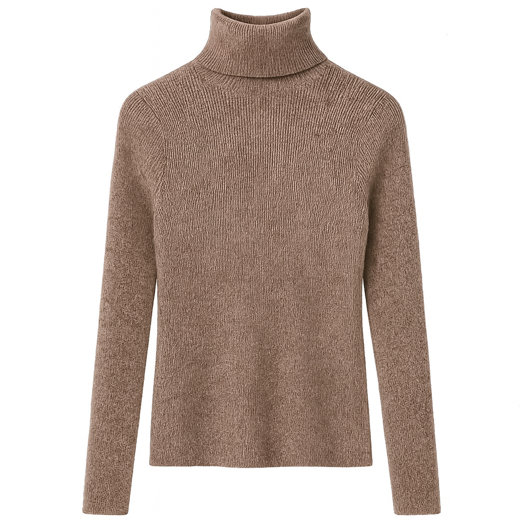 Vivienne | Women Casual Turtleneck Pullover Sweater - Northeart Couture