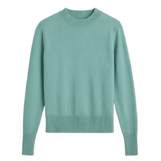 Coraline | Cozy Wool Mock Neck Sweater for Everyday Comfort - Northeart Couture