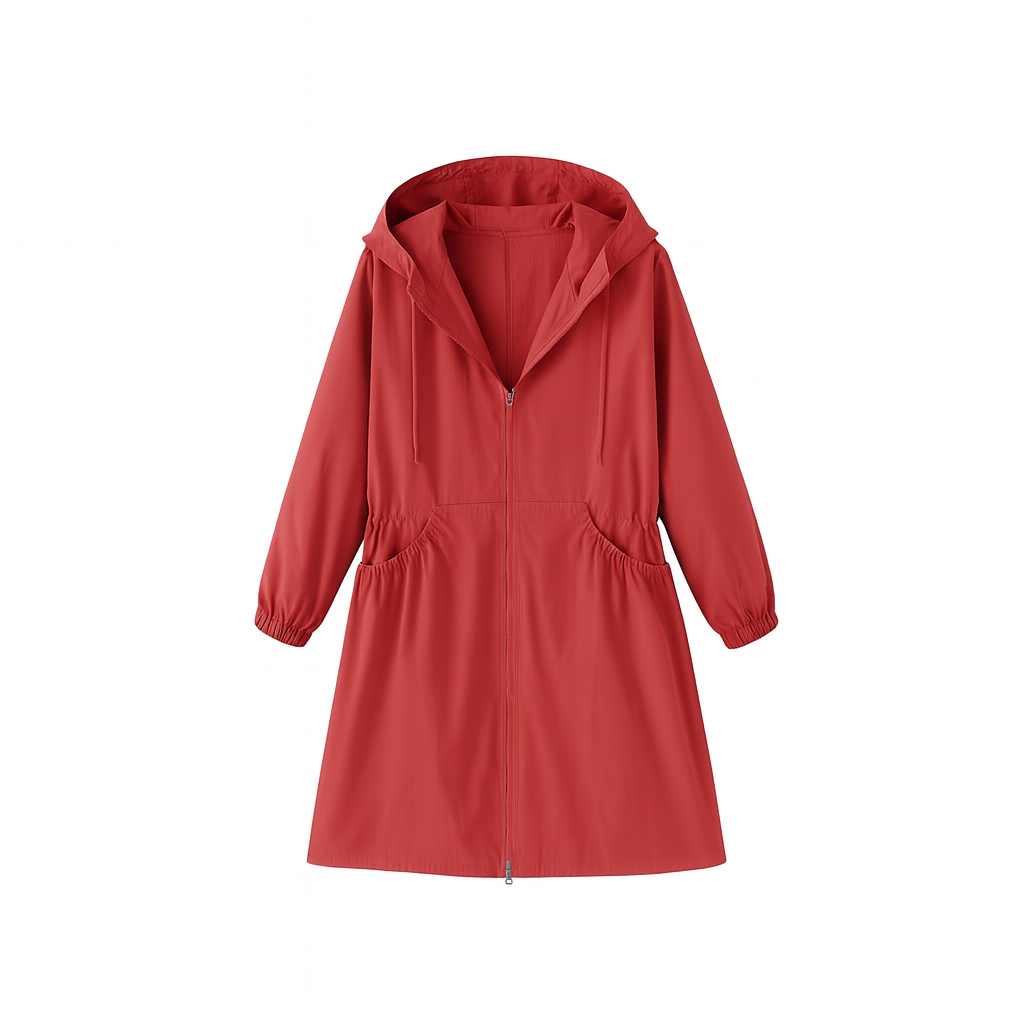 Aurora | Women Lightweight Wrinkle Free Waterproof Windbreaker Jacket - Northeart Couture