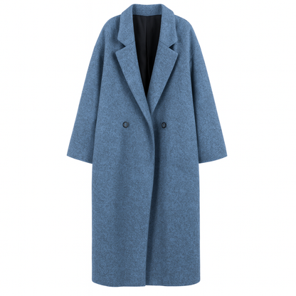Kelly | Elegant Long Women Winter Coat with Classic Tailored Design - Northeart Couture