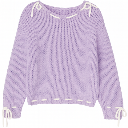 Fiorayne | Casual Semi-Loose Fit Knit Sweater for Women Effortless Elegance for Every Season - Northeart Couture