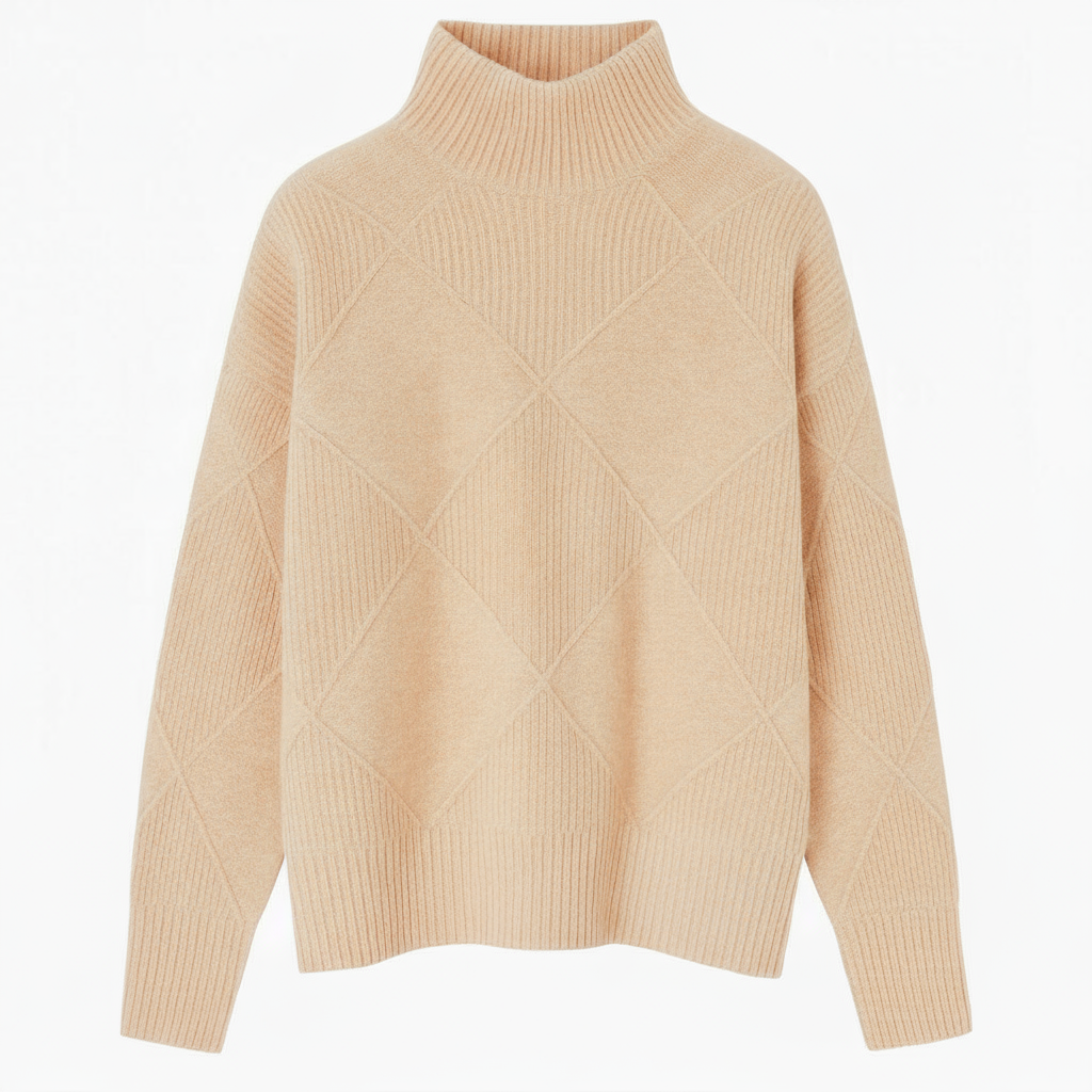 Adelina | Elegant Soft Turtleneck Sweater - Northeart Couture