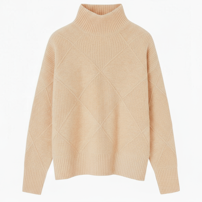 Adelina | Elegant Soft Turtleneck Sweater - Northeart Couture