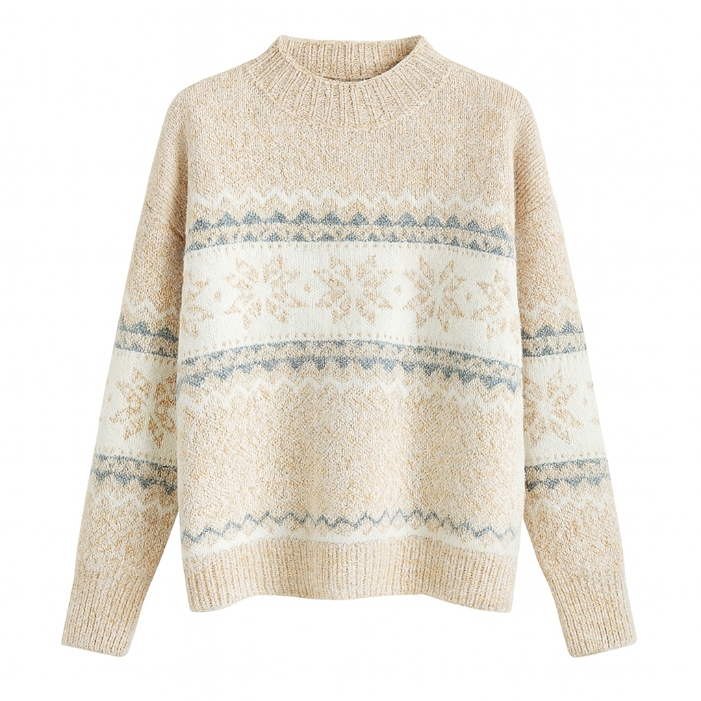 Rosella | Vintage Knit Winter Sweater for Women - Northeart Couture