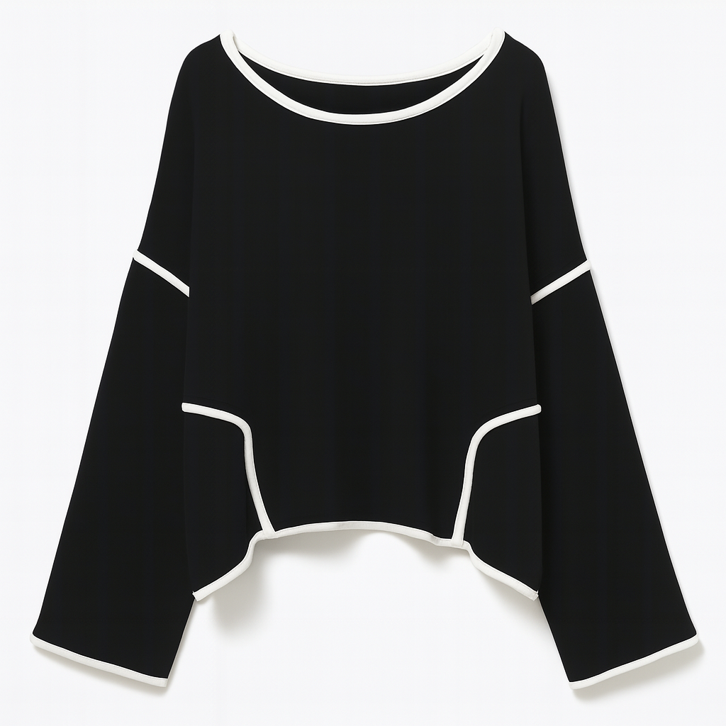 Maya | Bohemian Oversized Casual Pullover Sweater - Northeart Couture