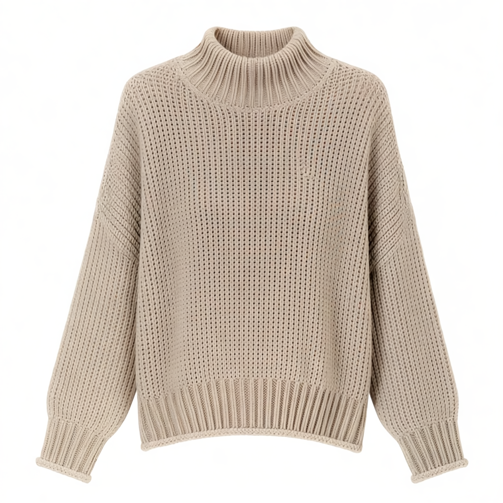 Serena | Boho Chic Knit Pullover Sweater - Northeart Couture