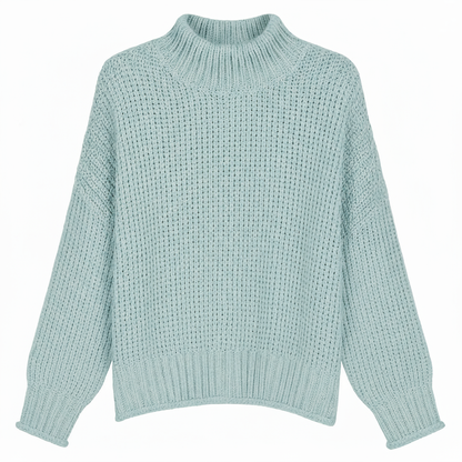 Serena | Boho Chic Knit Pullover Sweater - Northeart Couture