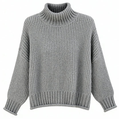Serena | Boho Chic Knit Pullover Sweater - Northeart Couture