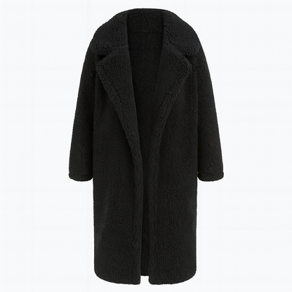 Isla | Trendy Warm Long Teddy Coat for Women - Northeart Couture