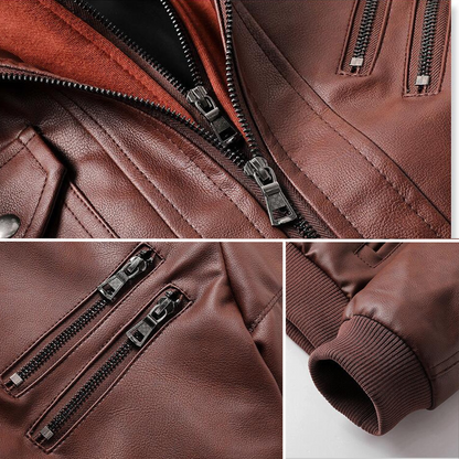 Archibald | Premium Leather Jacket - Northeart Couture