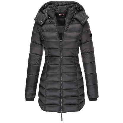 Olivia | Women Down Jacket with Hood - Northeart Couture