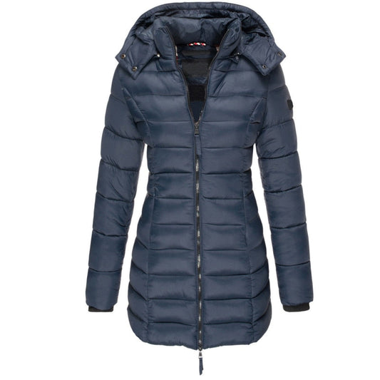 Olivia | Women Down Jacket with Hood - Northeart Couture